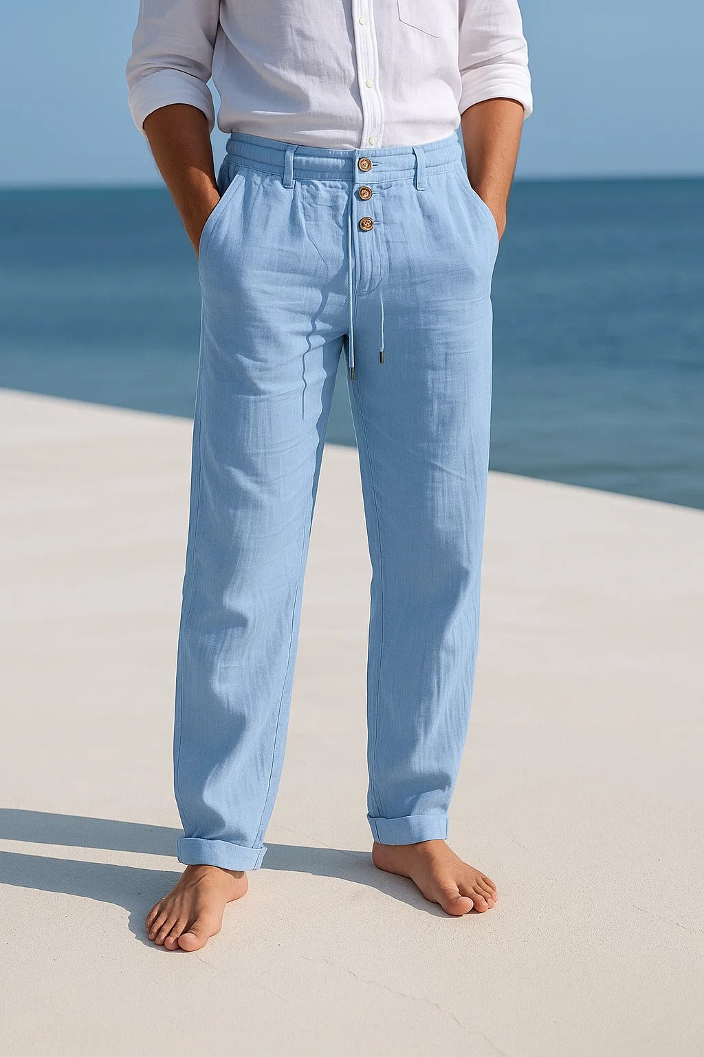 Lonnie | LIGHTWEIGHT LINEN SUMMER PANTS
