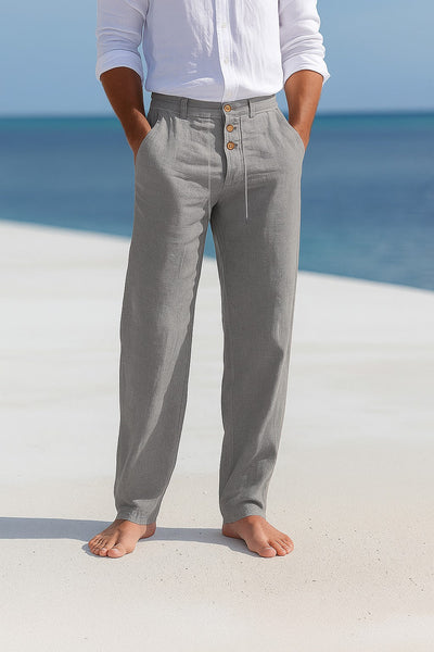 Lonnie | LIGHTWEIGHT LINEN SUMMER PANTS