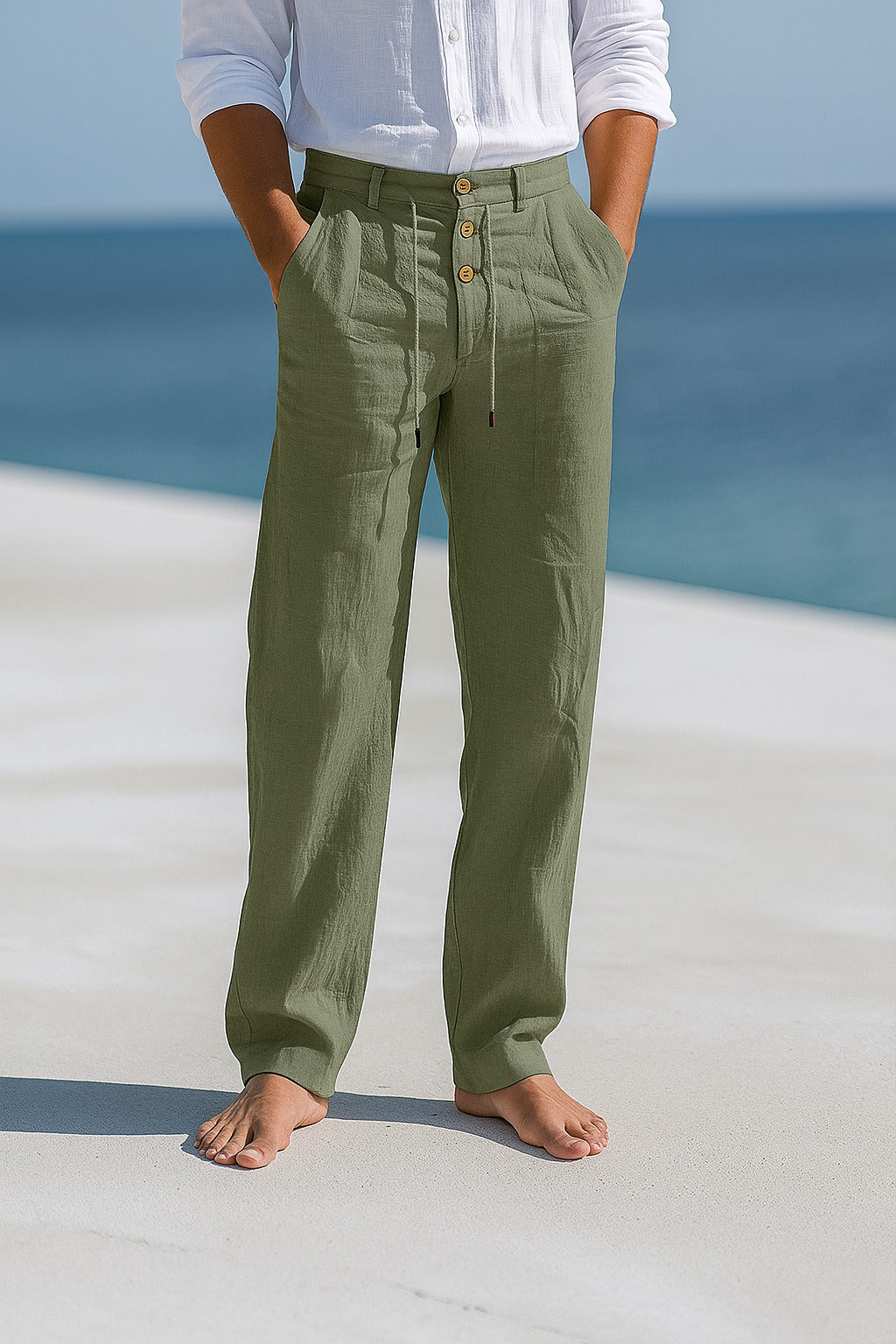 Lonnie | LIGHTWEIGHT LINEN SUMMER PANTS