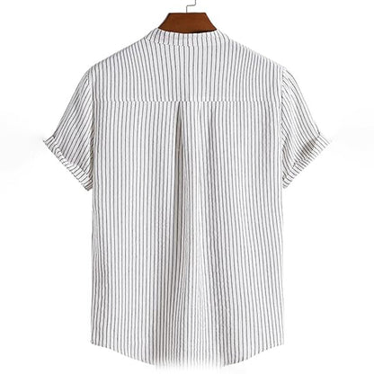 Dennis® | Comfortable striped Henley shirt