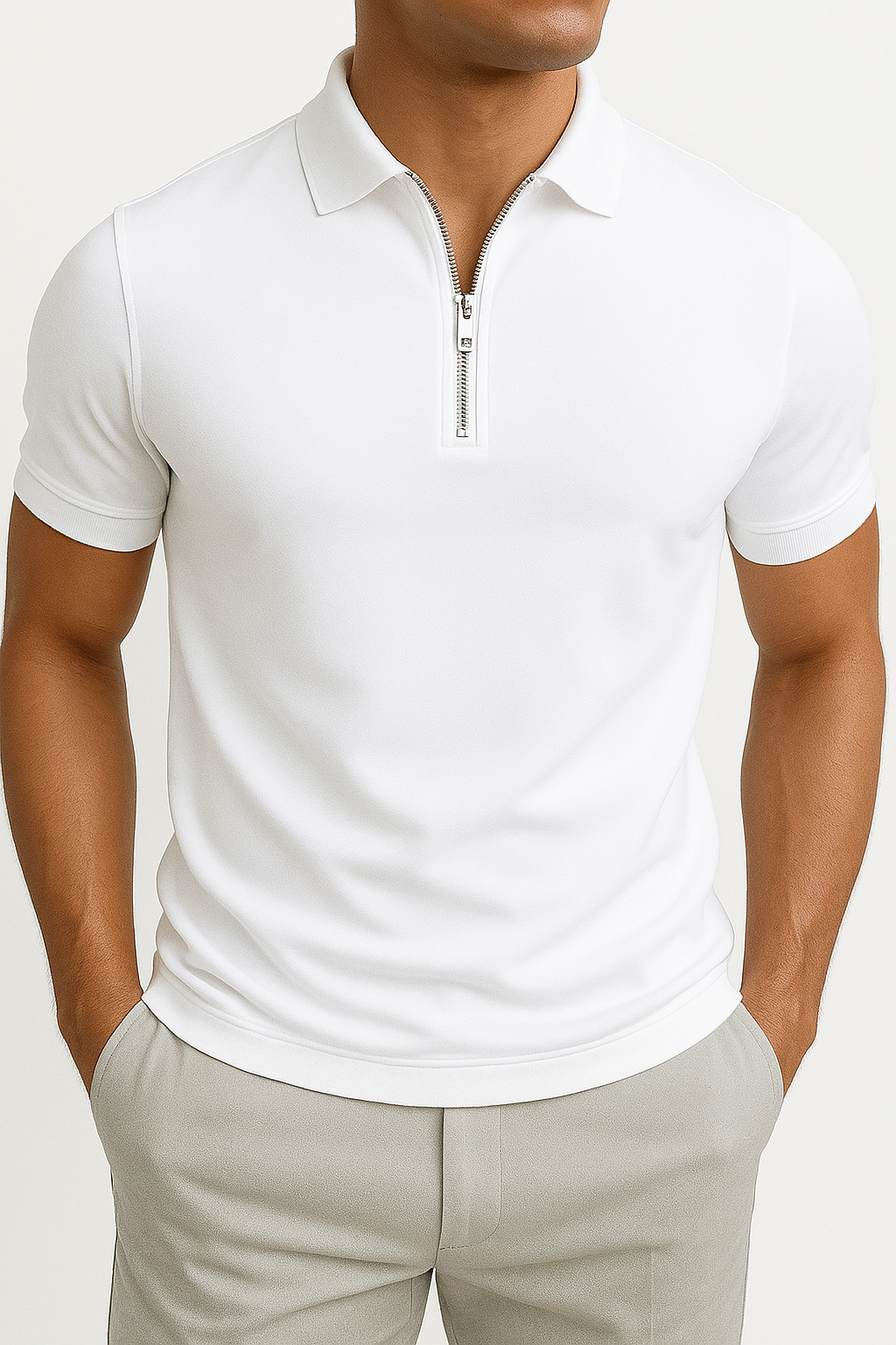 Agamenon® | THE BELLAGIO HALF ZIP POLO
