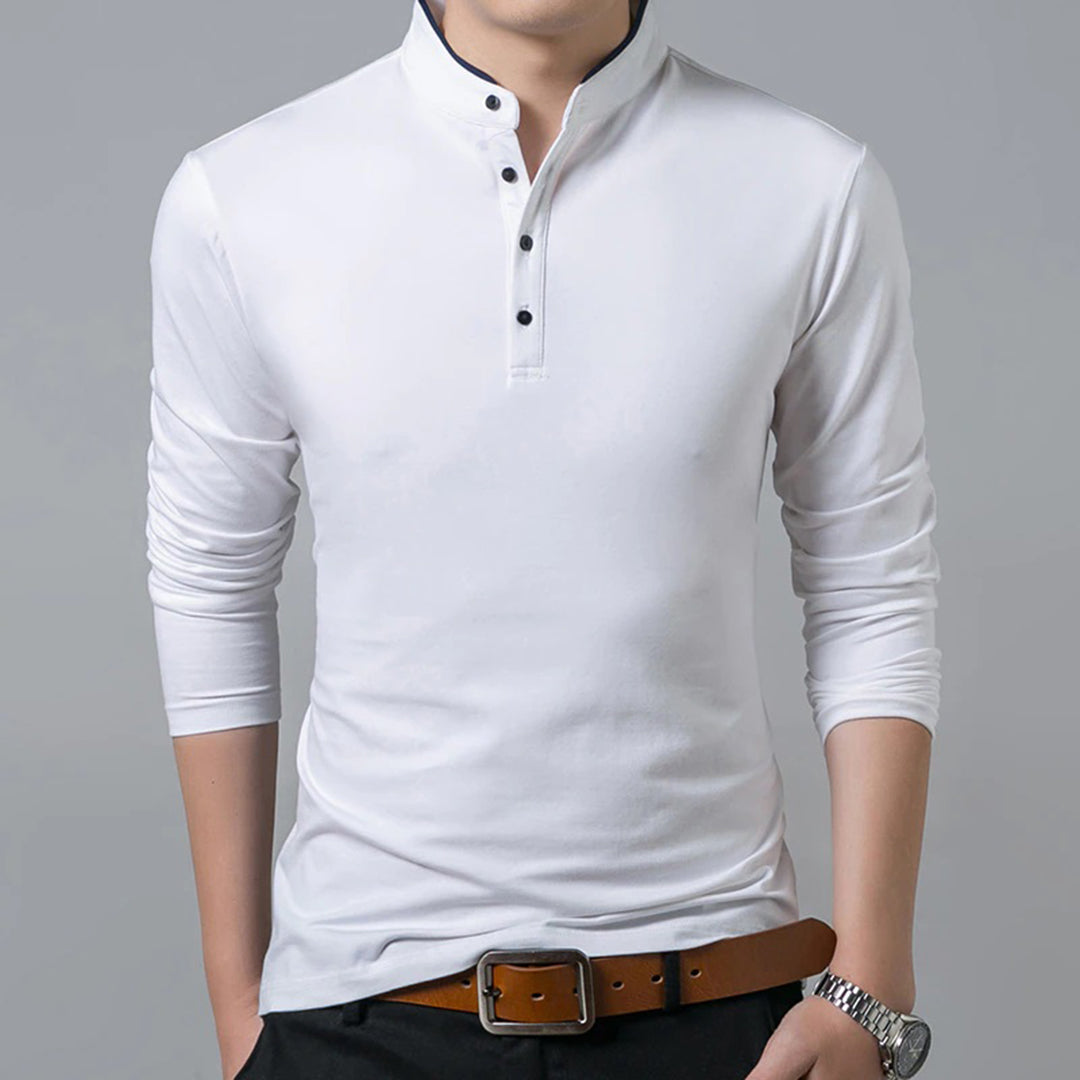 Ulric® | Long Sleeve Polo Shirt For Men