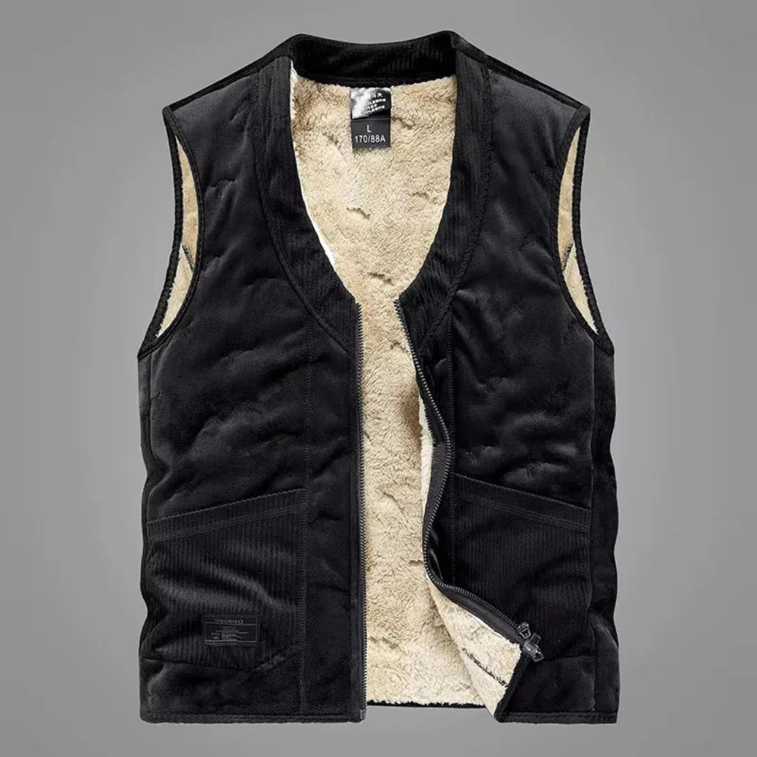 Zacarías | Woodland Sherpa Reversible Vest