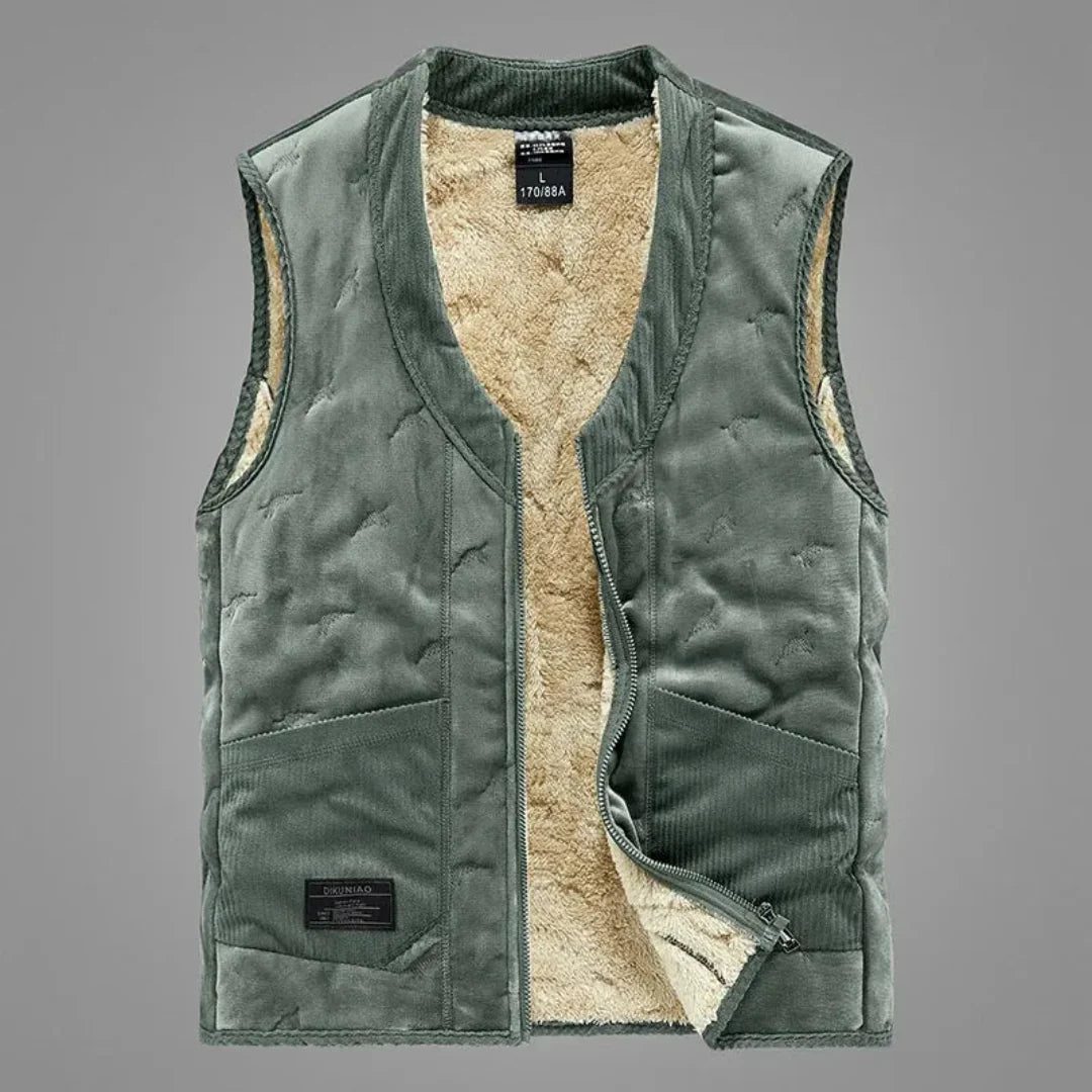 Zacarías | Woodland Sherpa Reversible Vest