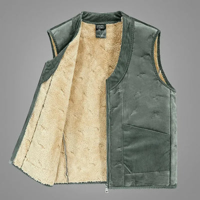 Zacarías | Woodland Sherpa Reversible Vest