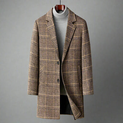 Rafa | Men's Wool Coat Classic Elegant