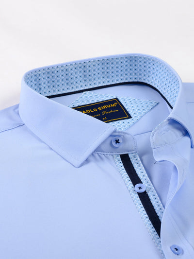 Konrad® | Long Sleeve Contrast Button Up Dress Shirt