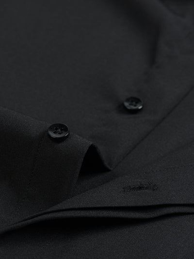 Laban® | Long Sleeve Embroidered Hidden Buttons Placket Shirt