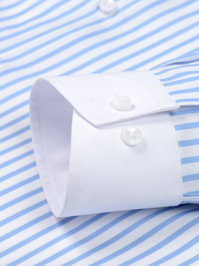 hola WINCHESTER STRIPED SHIRT & SLIM FIT TROUSERS