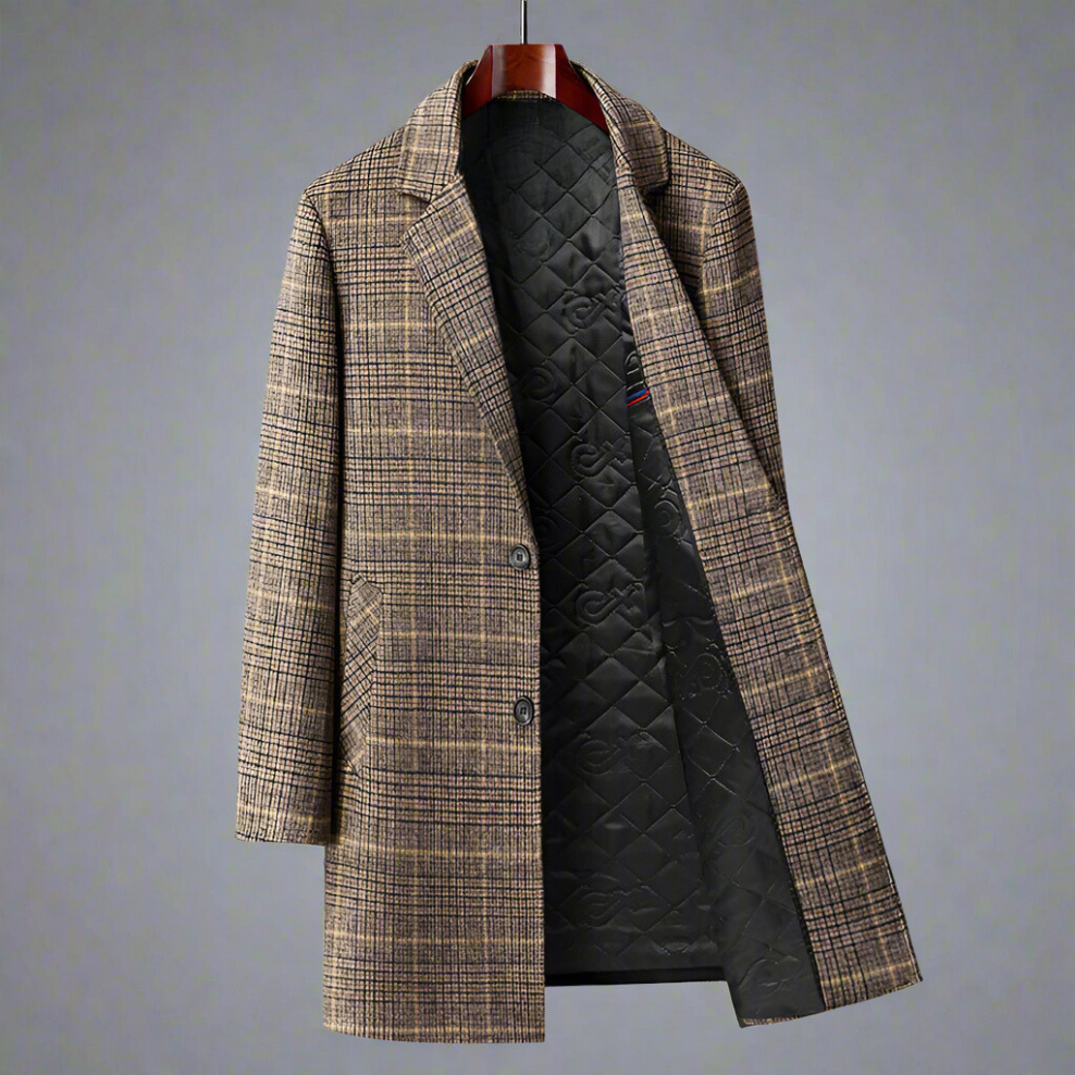 Rafa | Men's Wool Coat Classic Elegant