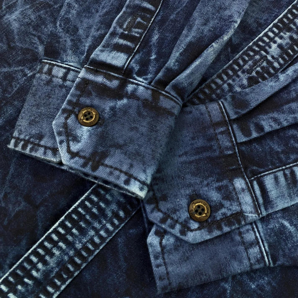 Edward® | Men's Long Sleeve Denim Shirt