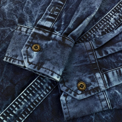 Edward® | Men's Long Sleeve Denim Shirt