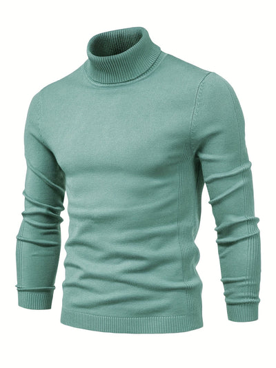 Suso | Elegant men's turtleneck sweater made of merino wool