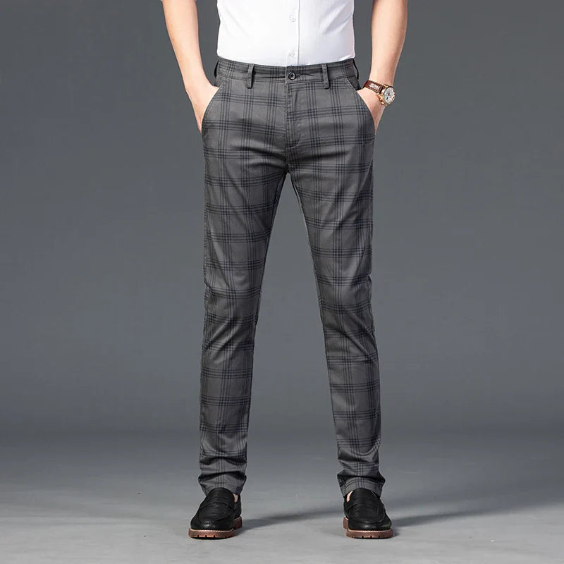 Bernardo® | Ascot Plaid Stretch Trousers