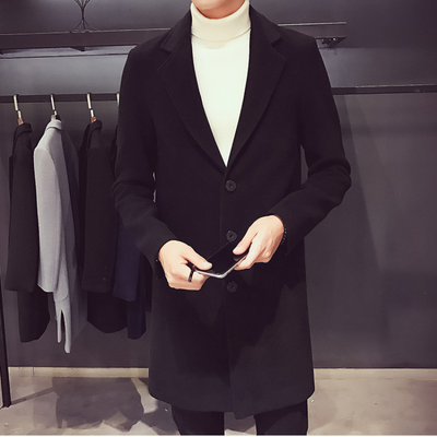 Odel | Men's Wool Coat Elegant Business Jacket - Office and Leisure