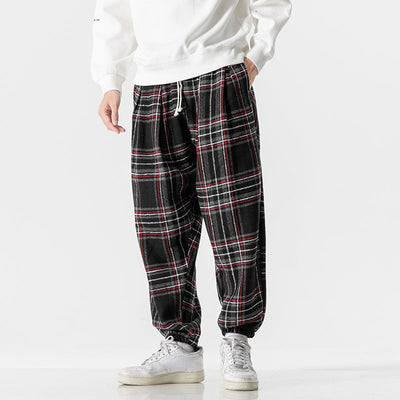 Anacleto® | Plaid Joggers