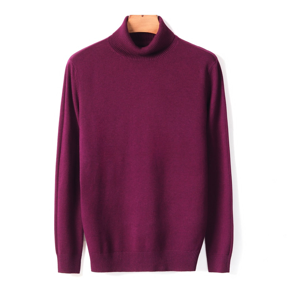 Mender | Warm men's turtleneck sweater made of merino wool