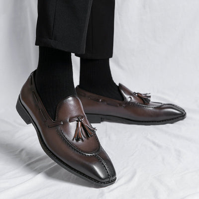 Juvenal® | Genuine Leather Tassel Loafers