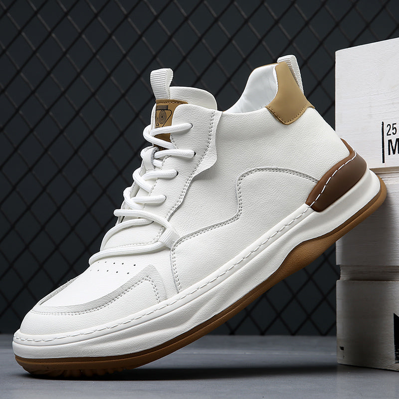 Aureliano® | Leather Hi-Top Sneakers