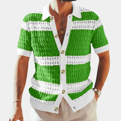 Sebastián® | Elegant men's shirt with button placket