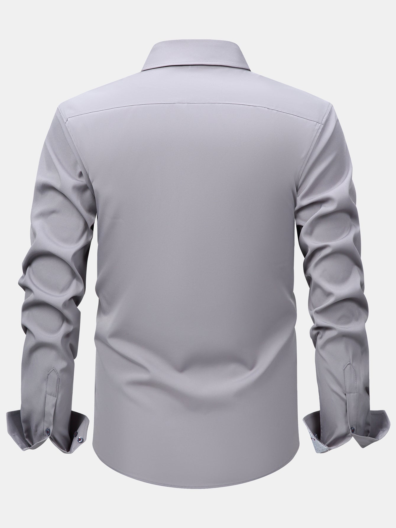 Konrad® | Long Sleeve Contrast Button Up Dress Shirt