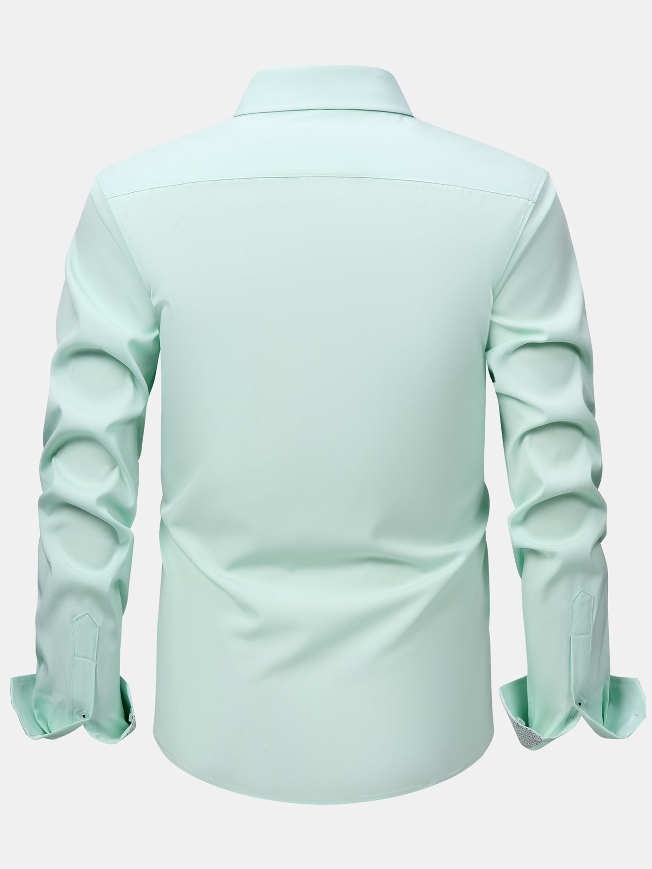 Konrad® | Long Sleeve Contrast Button Up Dress Shirt