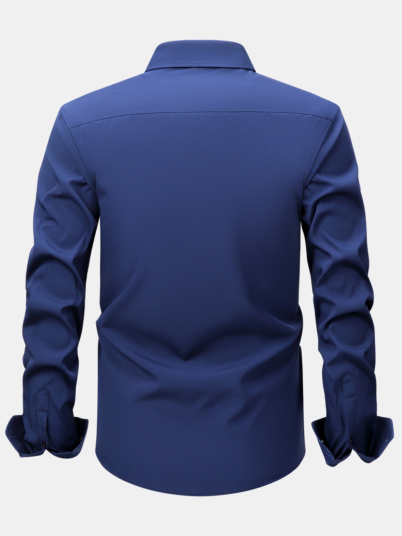 Konrad® | Long Sleeve Contrast Button Up Dress Shirt