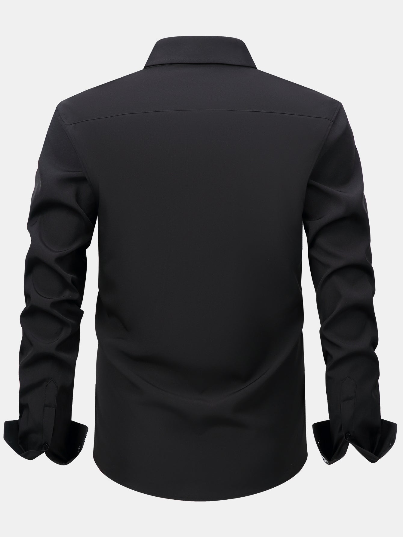 Konrad® | Long Sleeve Contrast Button Up Dress Shirt