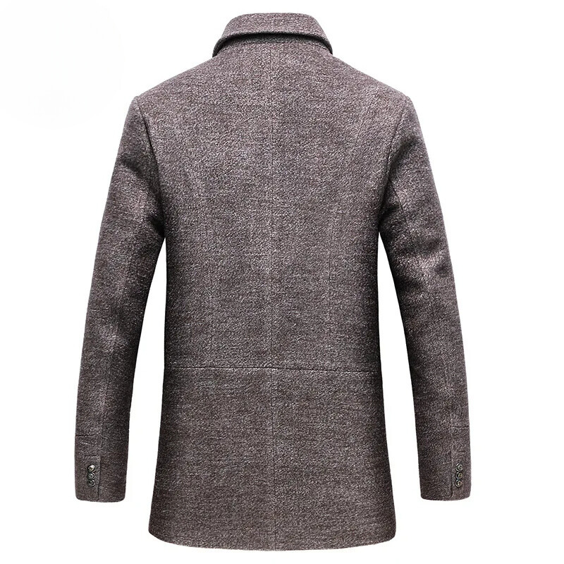 Othello | Men's Classic Wool Coat - Elegant Winter Fashion with Lining