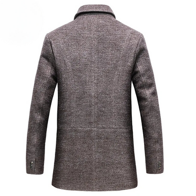 Othello | Men's Classic Wool Coat - Elegant Winter Fashion with Lining