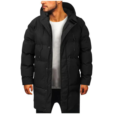 Estuardo | Men's insulated puffer coat with long hood