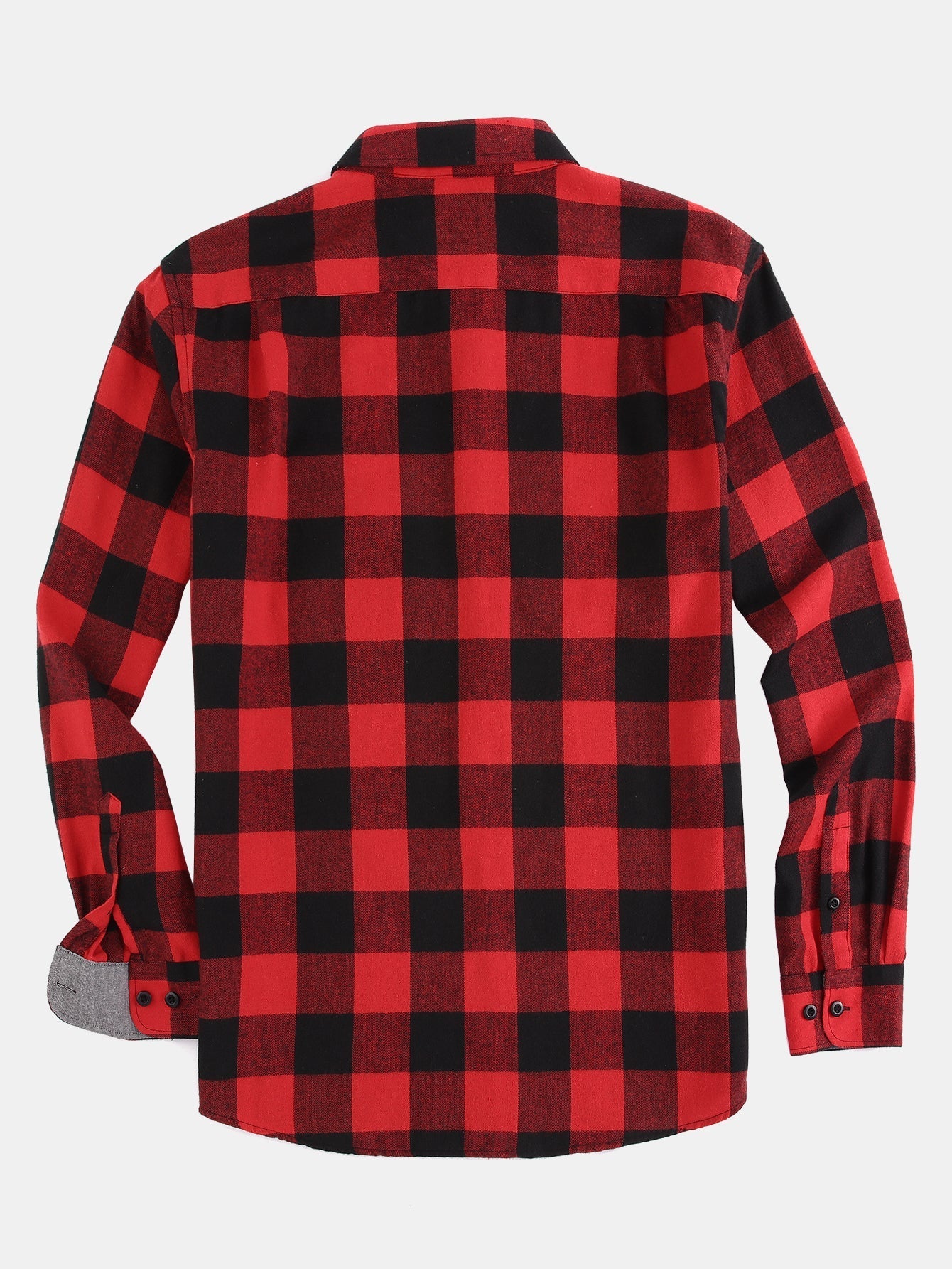 Decio® | Flannel Plaid Button Up Shirt