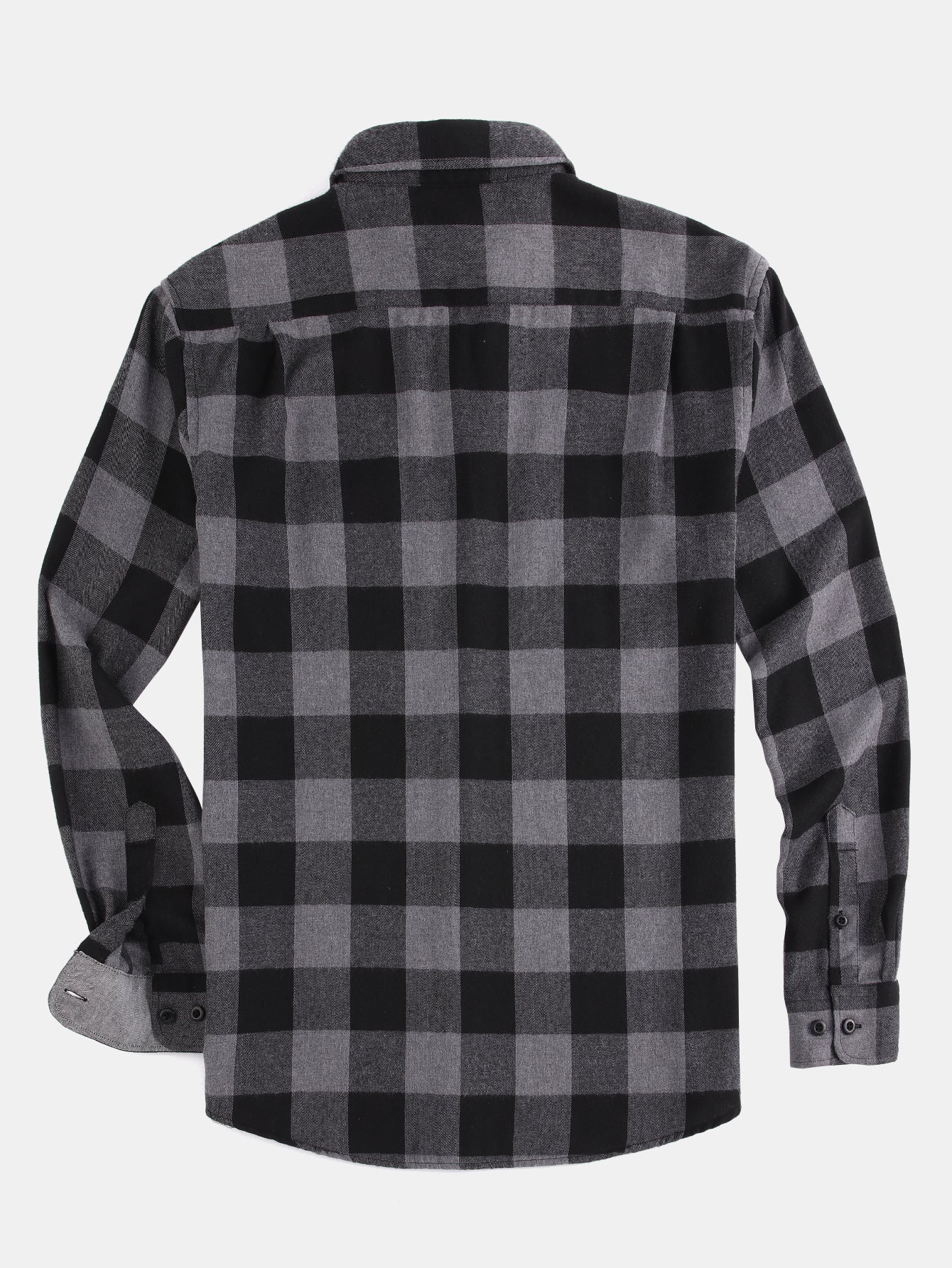 Decio® | Flannel Plaid Button Up Shirt