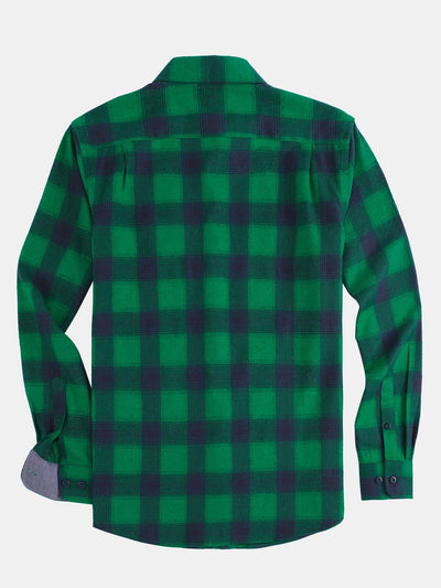 Darío® | Flannel Plaid Button Up Shirt