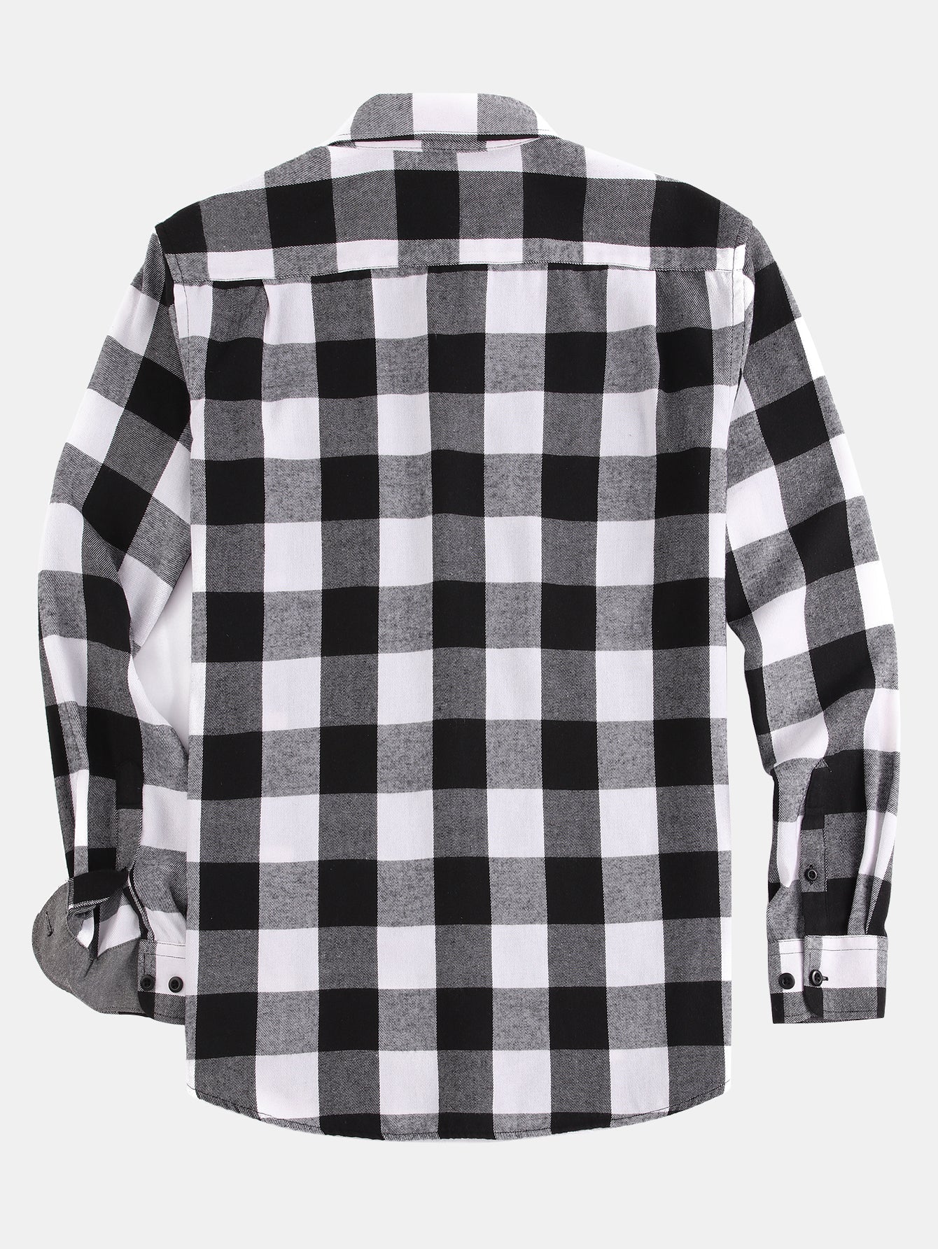 Decio® | Flannel Plaid Button Up Shirt