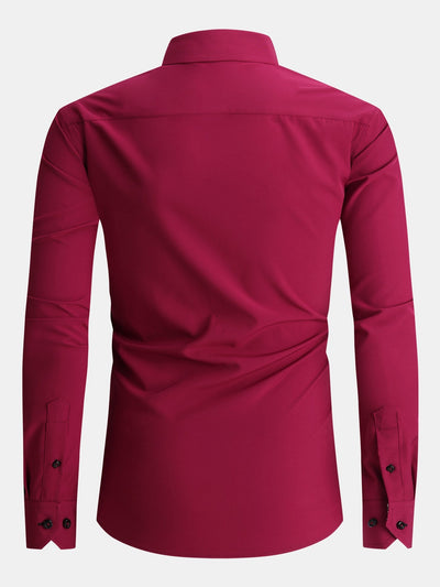 Dalmacio® | Long Sleeve Contrast Dress Shirt