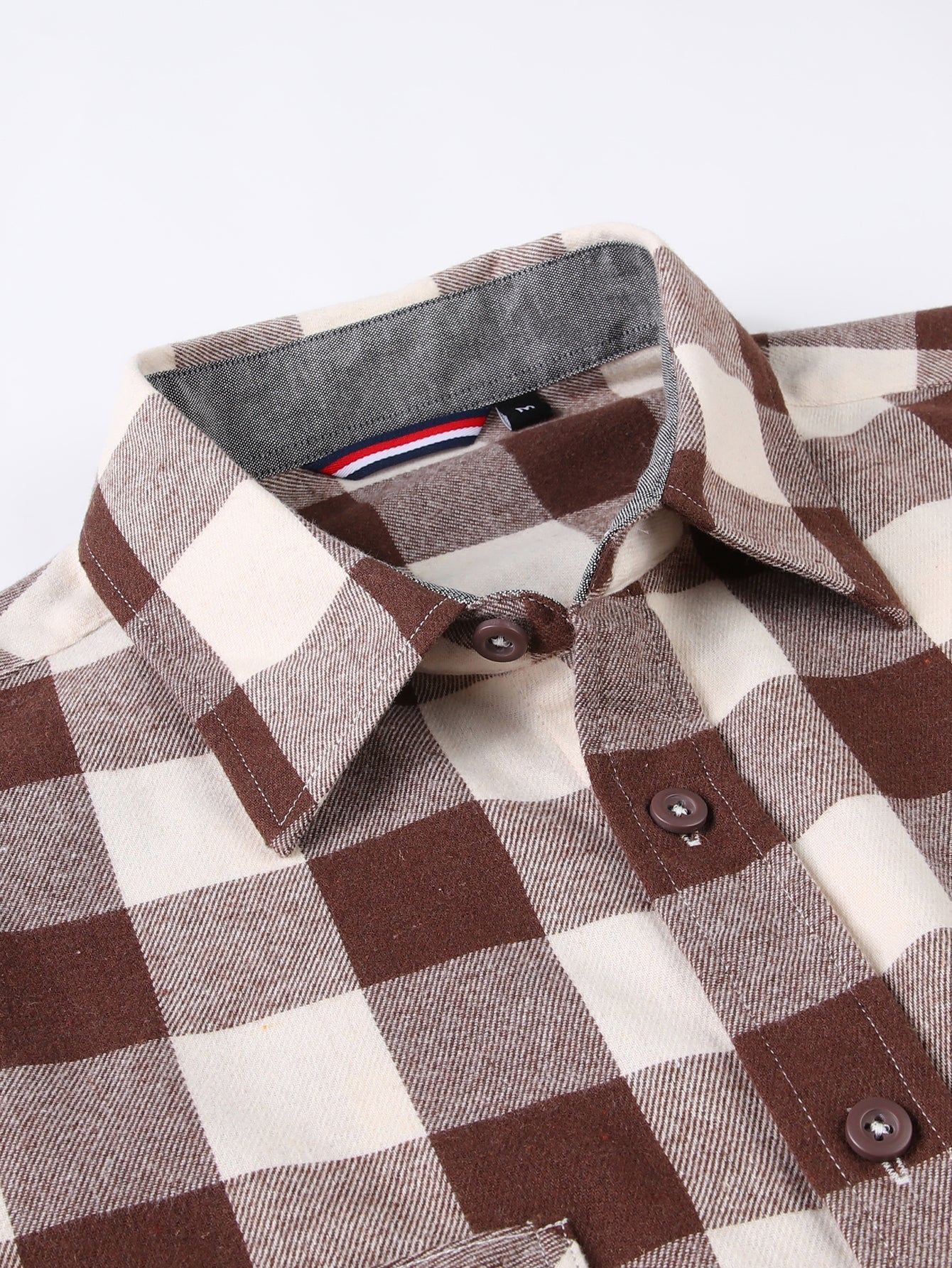 Dervin® | Flannel Plaid Button Up Shirt