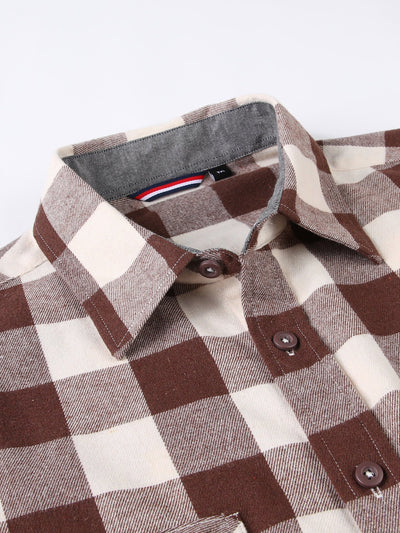 Dervin® | Flannel Plaid Button Up Shirt