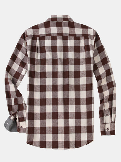 Dervin® | Flannel Plaid Button Up Shirt