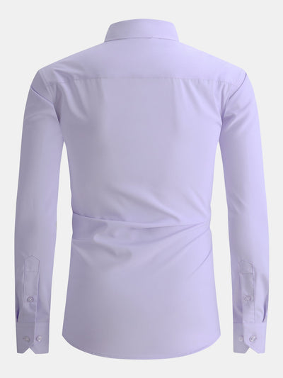 Dalmacio® | Long Sleeve Contrast Dress Shirt