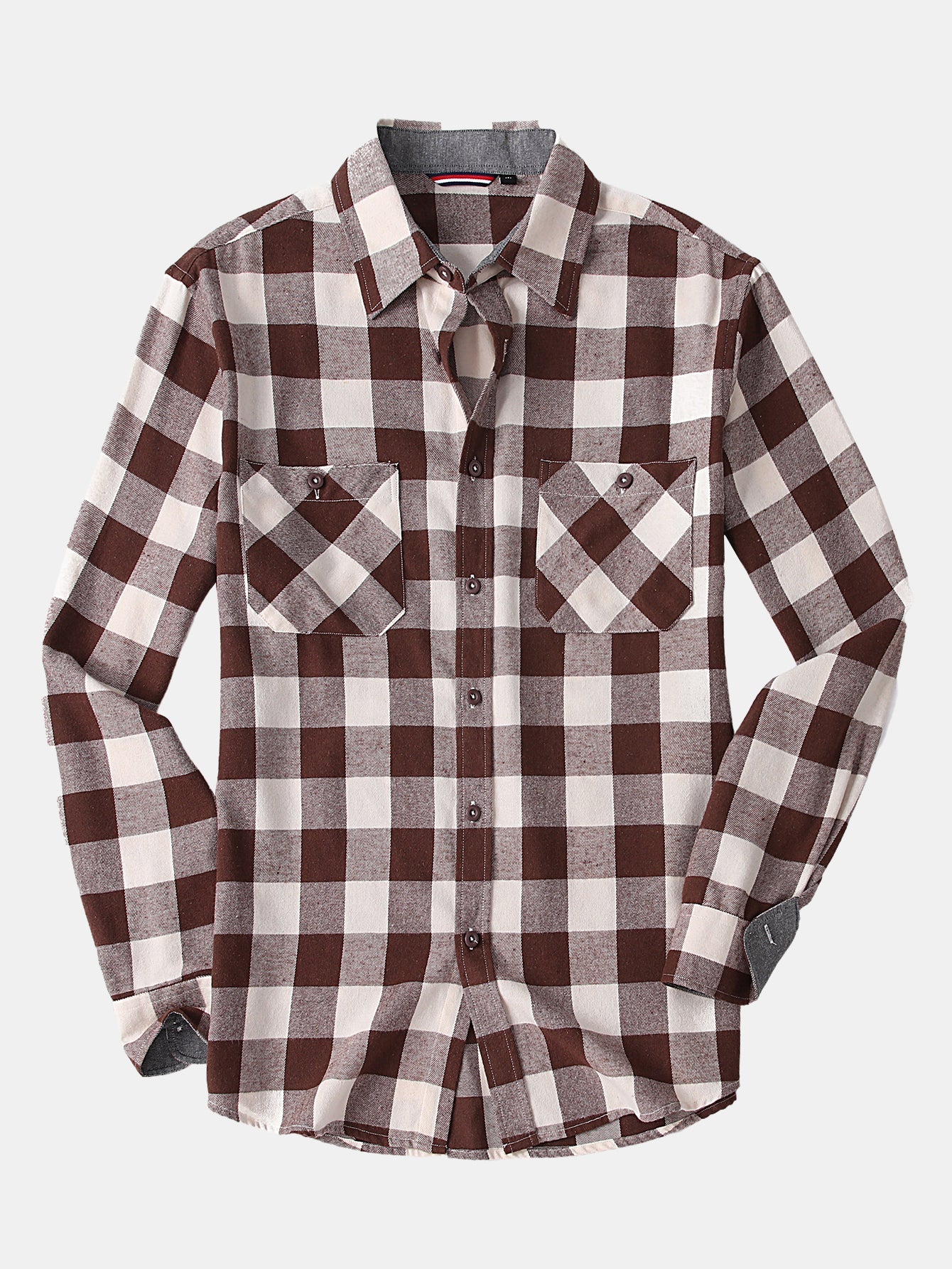 Dervin® | Flannel Plaid Button Up Shirt