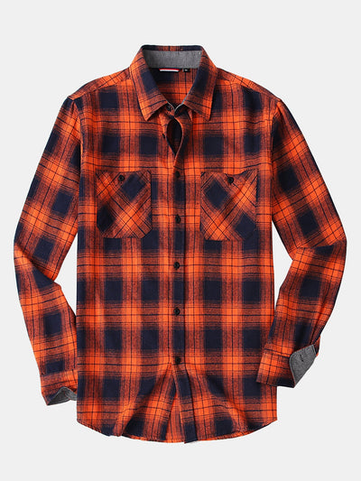 Darío® | Flannel Plaid Button Up Shirt