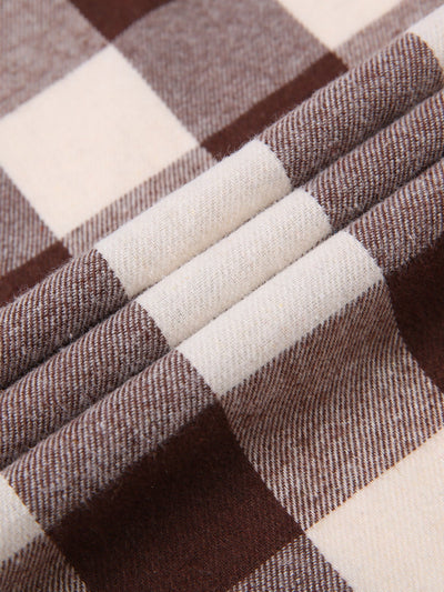 Dervin® | Flannel Plaid Button Up Shirt