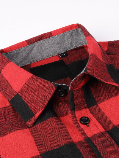 Decio® | Flannel Plaid Button Up Shirt