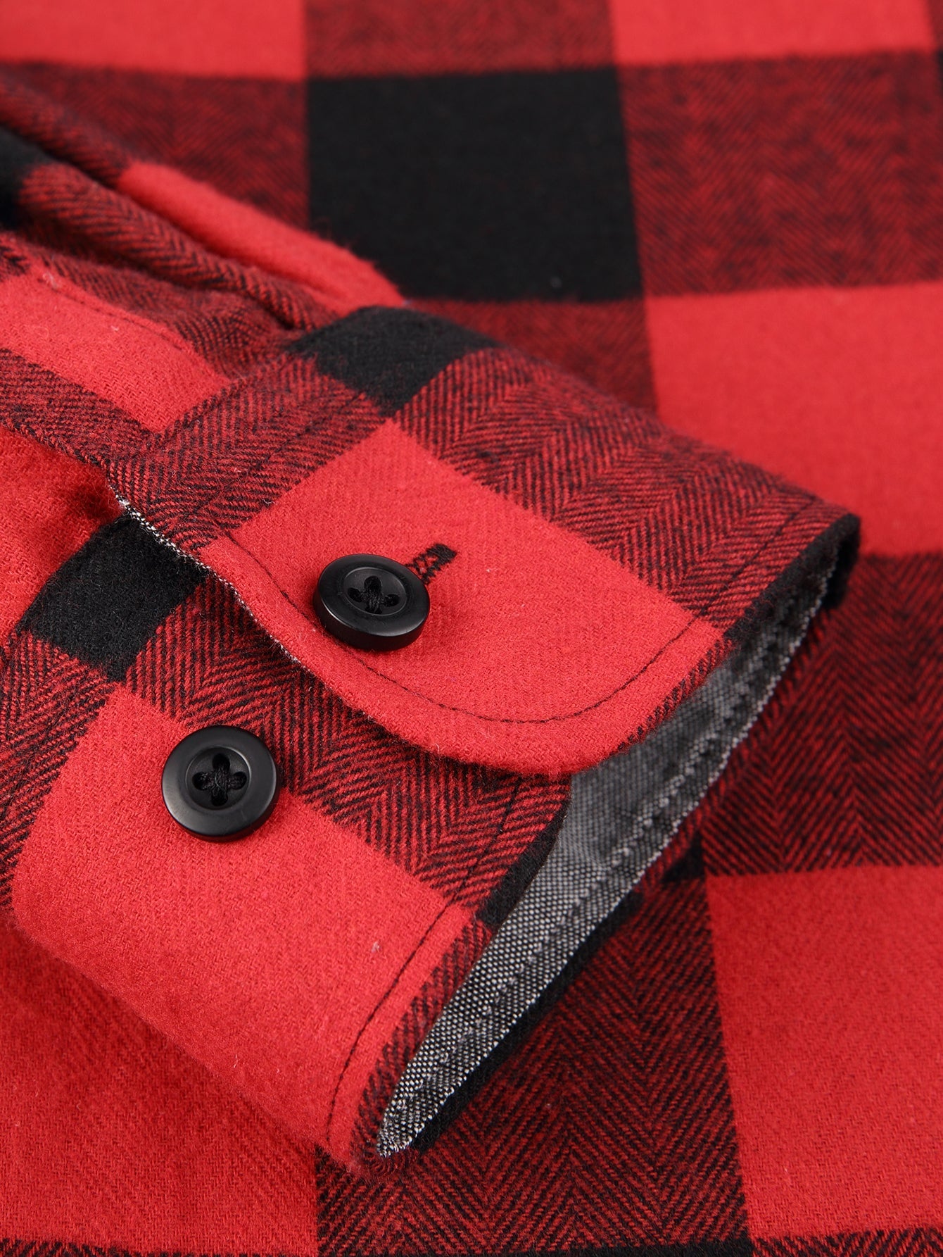 Decio® | Flannel Plaid Button Up Shirt