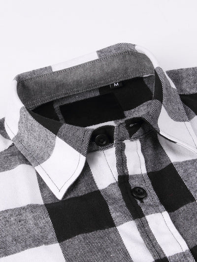 Decio® | Flannel Plaid Button Up Shirt
