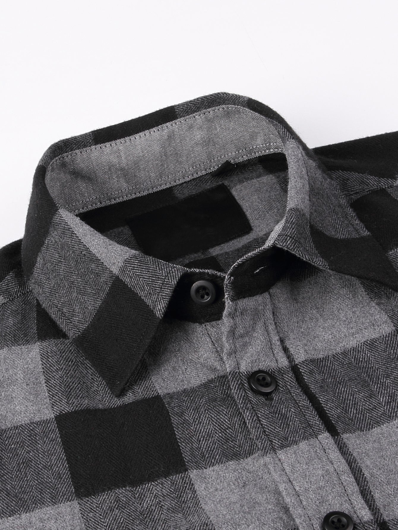 Decio® | Flannel Plaid Button Up Shirt