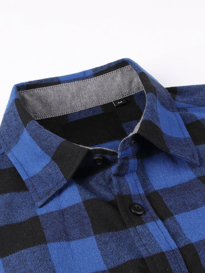 Decio® | Flannel Plaid Button Up Shirt
