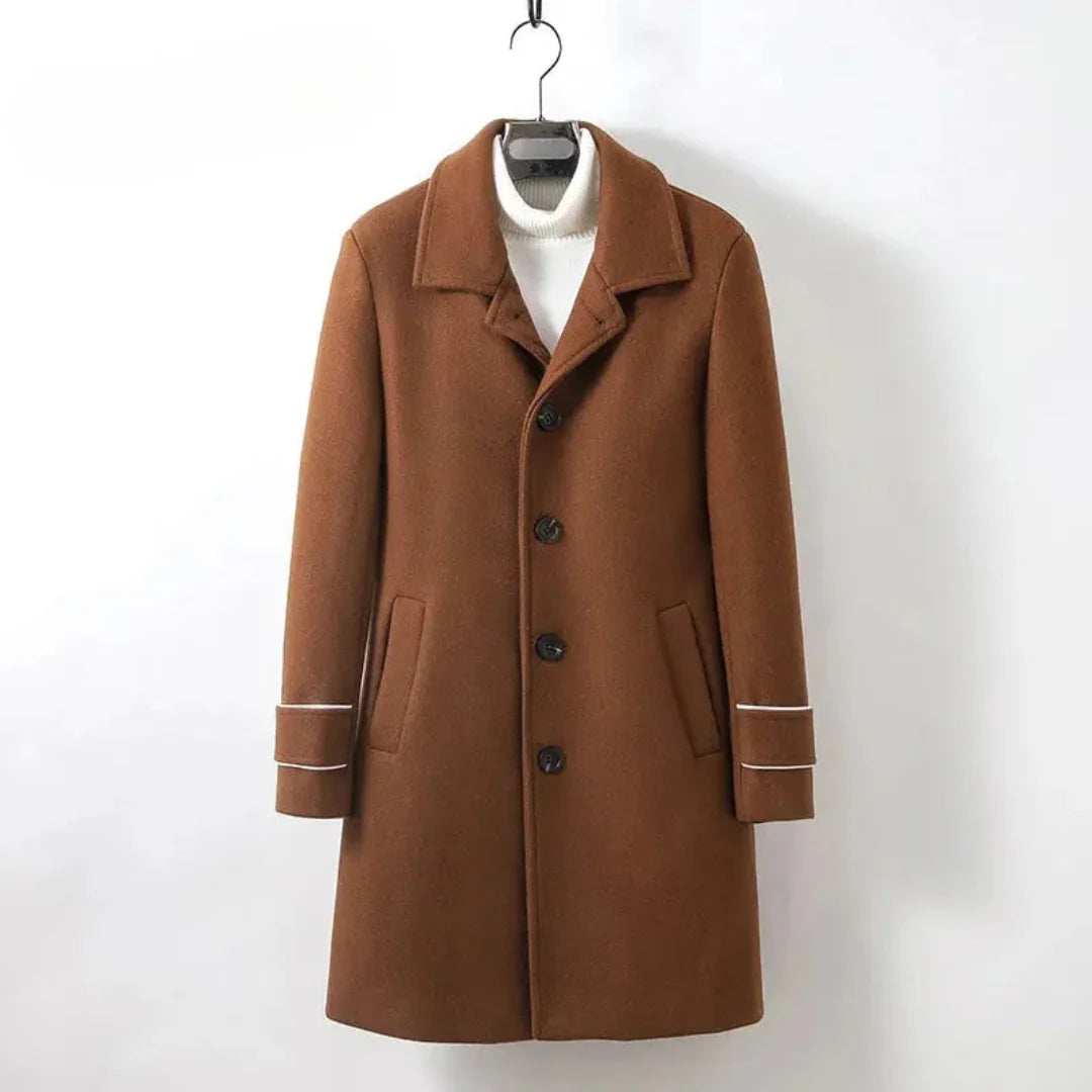 Hilario | Zach Premium Wool Trench Coat