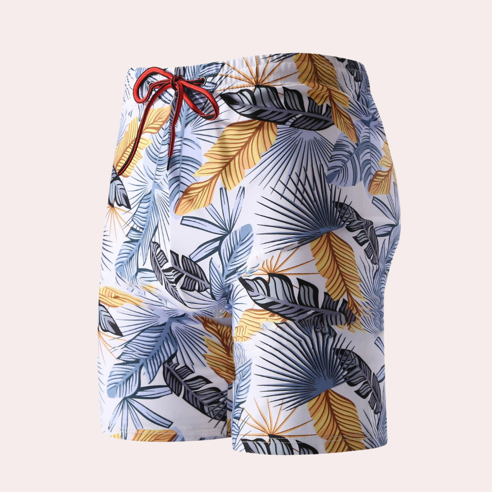 Valfredo® | Printed beach shorts for men